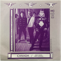 S.E.X single 7” Canada / Sinä puhut, minä vaikenen  kansi EX levy EX vinyylisingle PS