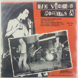 Karanteeni 1979 PIS 034 Sid Vicious / Potilas X begagnad singelskiva