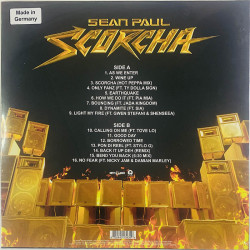 Sean Paul LP Scorcha kunto  LP