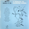 Peter Gabriel, Iggy Pop ym. LP Here it is: a tribute to Leonard Cohen 2LP kunto  LP