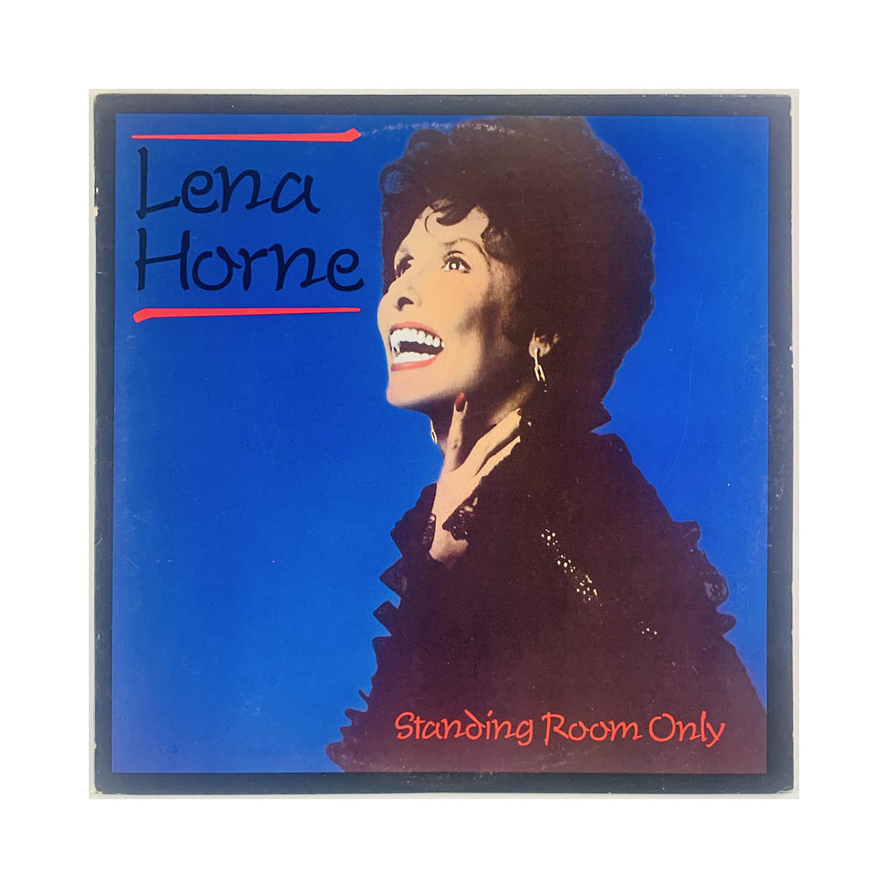 Horne Lena LP Standing room only  kansi EX levy EX Käytetty LP