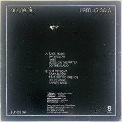 Remu LP No panic  kansi VG levy EX Käytetty LP