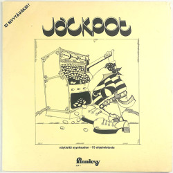 Yellow, Fredi, ZZ Top, Sparks ym. LP Jackpot näytteitä syyskauden -75 ohjelmistosta  kansi VG+ levy EX Käytetty LP