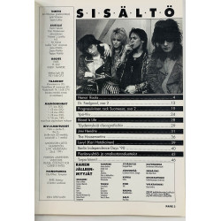 Rare levyjenkeräilijän erikoislehti : Hanoi Rocks, Dr. Feelgood, Ypö-Viis - begagnade magazine