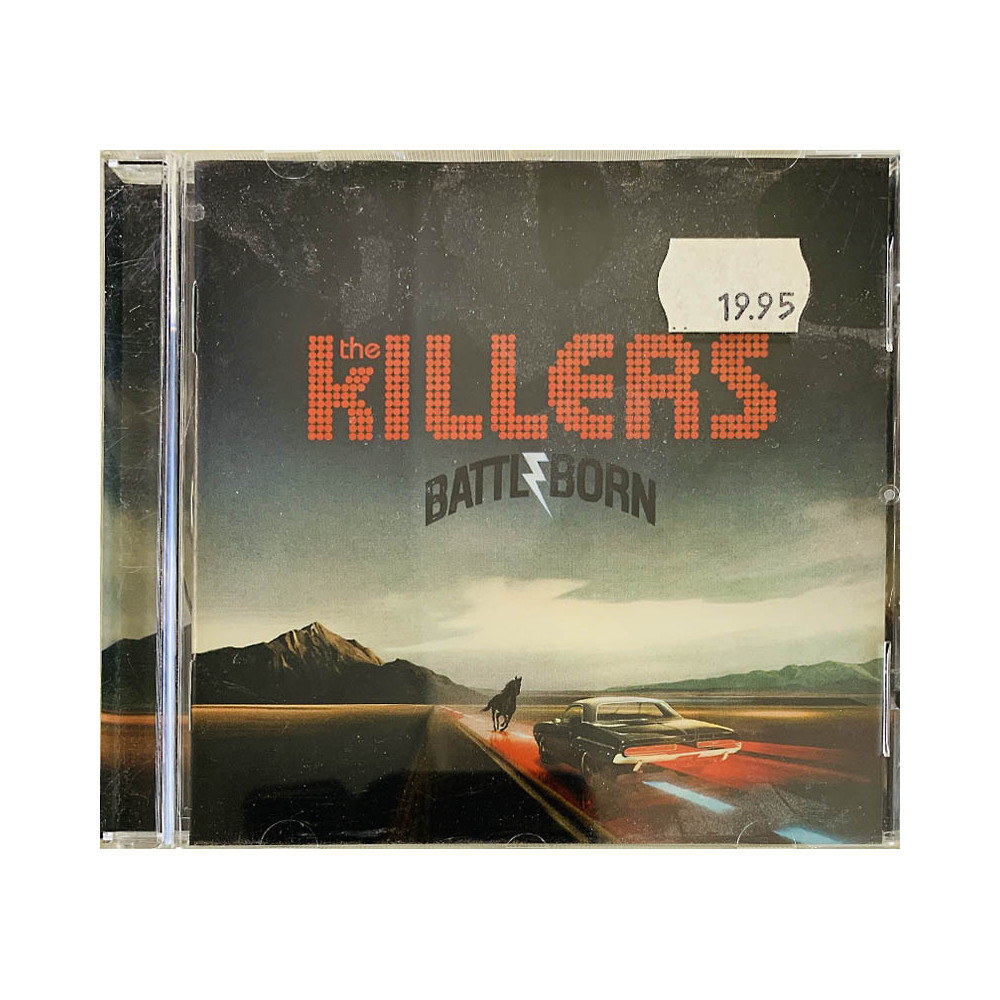 Killers Käytetty CD Battle Born  kansi EX levy EX Käytetty CD