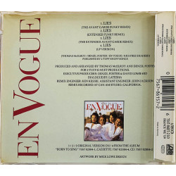 En Vogue Käytetty CD Lies cd-single  kansi EX levy EX Käytetty CD