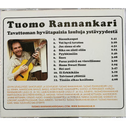 Rannankari Tuomo Käytetty CD Tavattoman hyvätapaisia lauluja ystävyydestä  kansi EX levy EX Käytetty CD