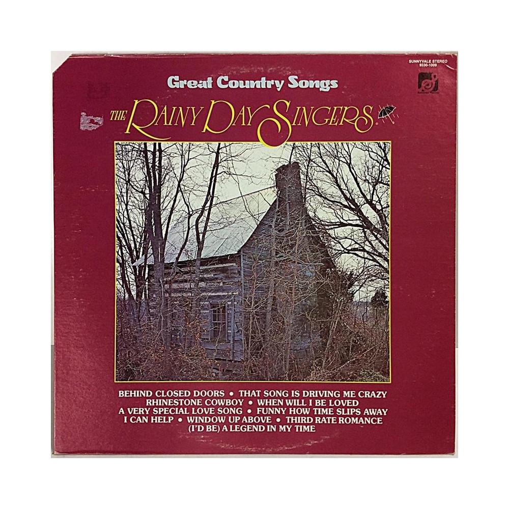 Rainy Day Singers: Great Country Songs - Used LP