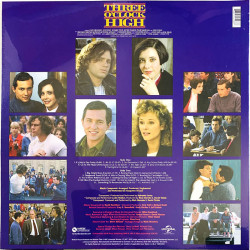 Tangerine Dream / Sylvester Levay LP Three O'Clock High kunto  LP