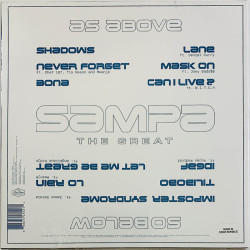 Sampa The Great LP As Above So Below, red vinyl kunto  LP