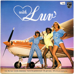 Luv' LP With Luv'  kansi EX- levy EX Käytetty LP