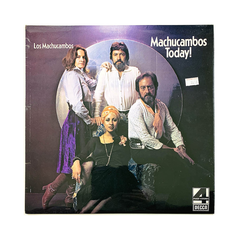 Los Machucambos LP Machucambos Today!  kansi EX levy EX Käytetty LP