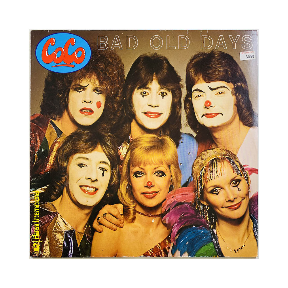 Coco LP Bad old days  kansi EX levy EX Käytetty LP