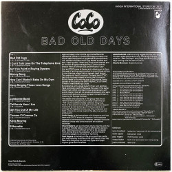 Coco LP Bad old days  kansi EX levy EX Käytetty LP
