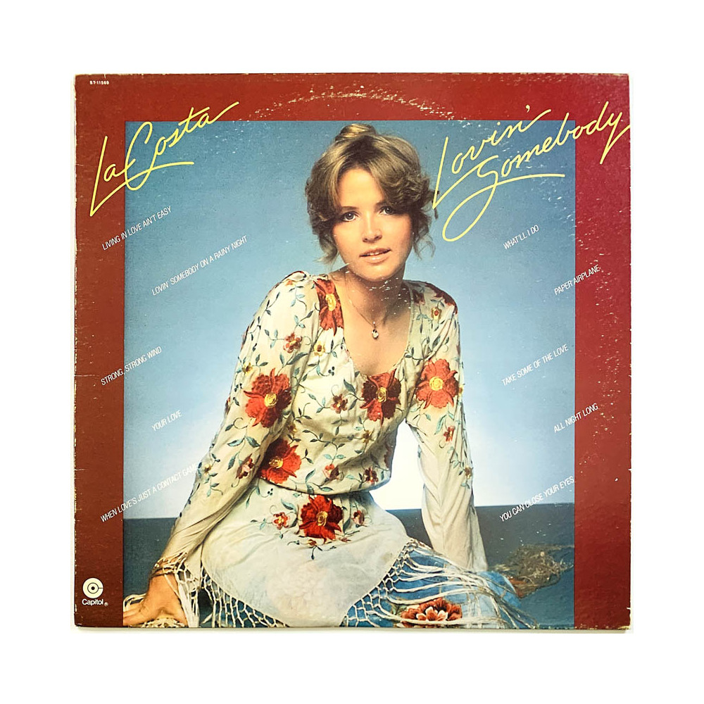 La Costa Tucker LP Lovin' somebody  kansi EX- levy EX Käytetty LP