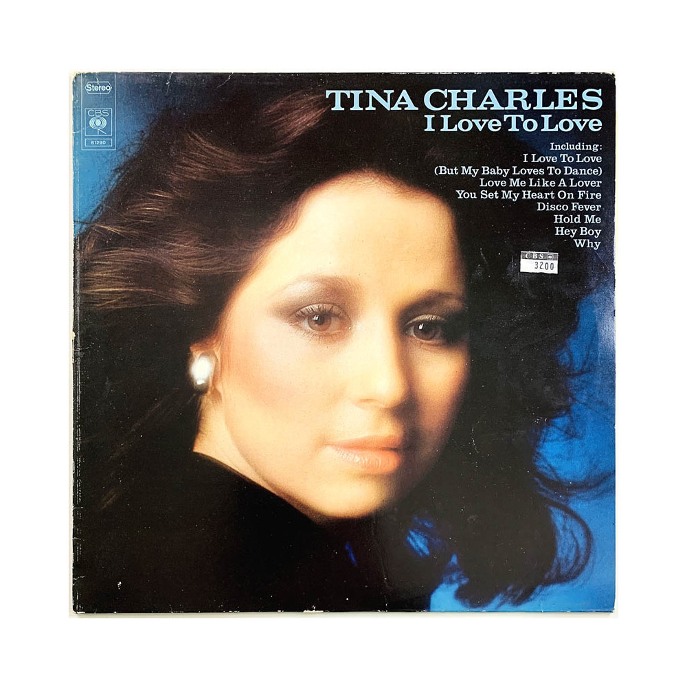 Charles Tina LP I love to love  kansi VG- levy EX Käytetty LP