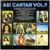 Cecilia, Trinidad, La Banda Salsa LP Así Cantan Vol. 9  kansi EX levy EX Käytetty LP