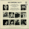 Cecilia, Trinidad, La Banda Salsa LP Así Cantan Vol. 9  kansi EX levy EX Käytetty LP