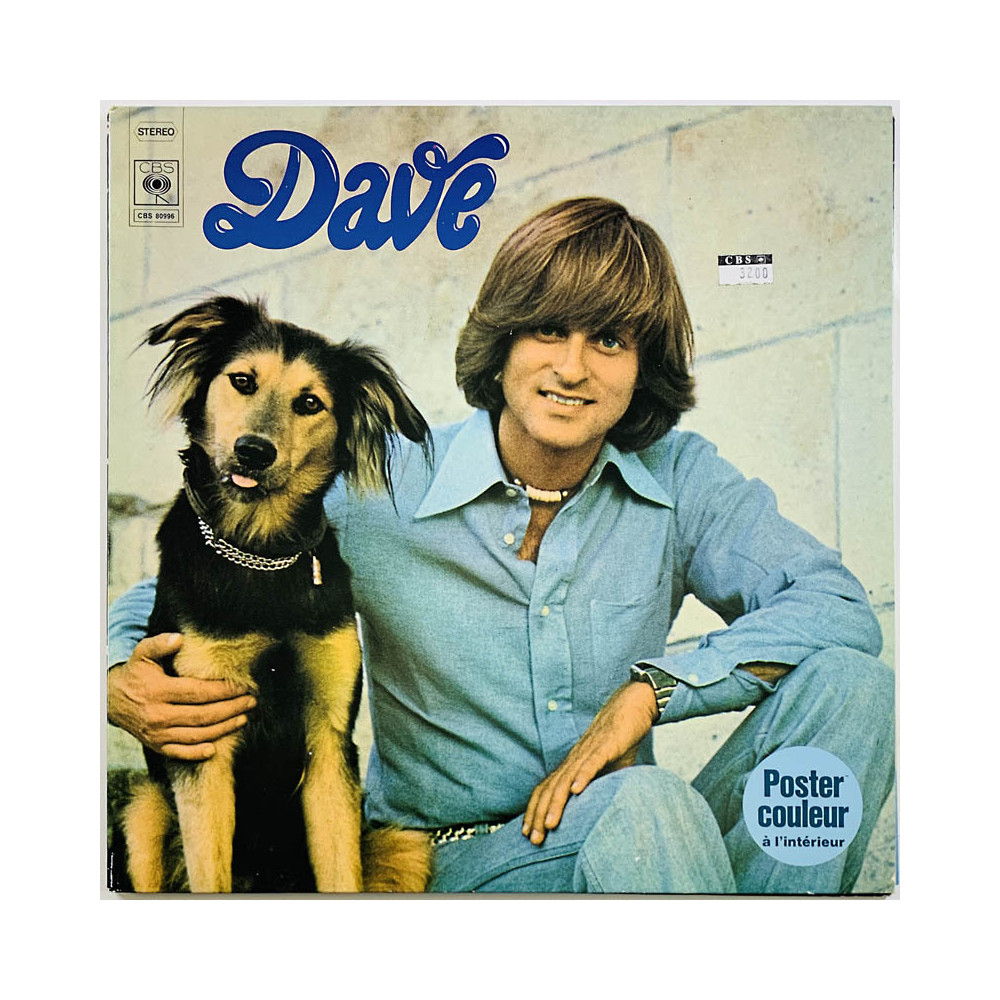 Dave LP Dave  -75  kansi VG+ levy EX Käytetty LP