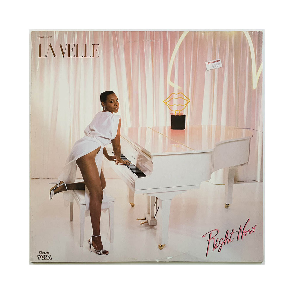 La Velle LP Right Now  kansi EX- levy EX Käytetty LP