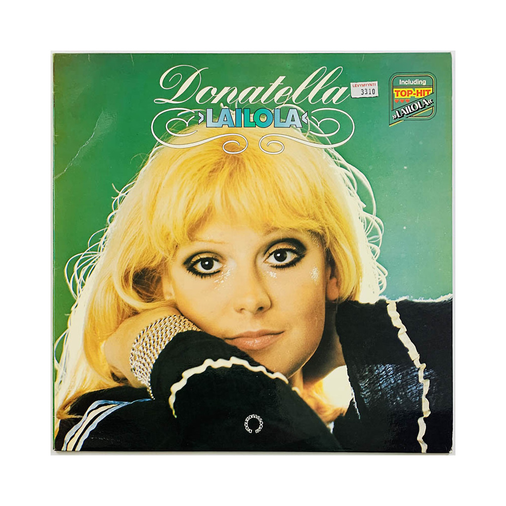 Donatella LP Lailola  kansi EX- levy EX Käytetty LP