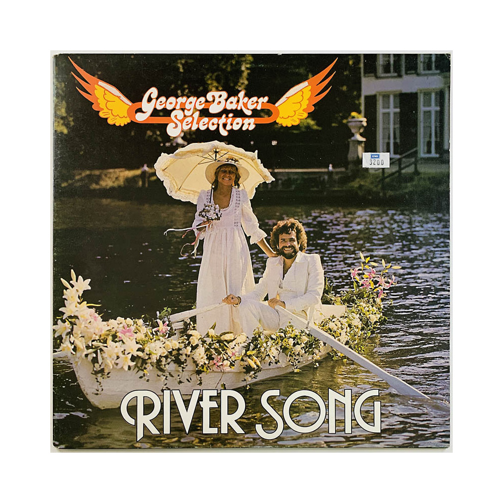 George Baker Selection LP River song  kansi EX levy EX Käytetty LP
