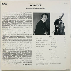 Stewart Slam and Bucky Pizzarelli 1979 SNTF 811 Dialogue Begagnat LP