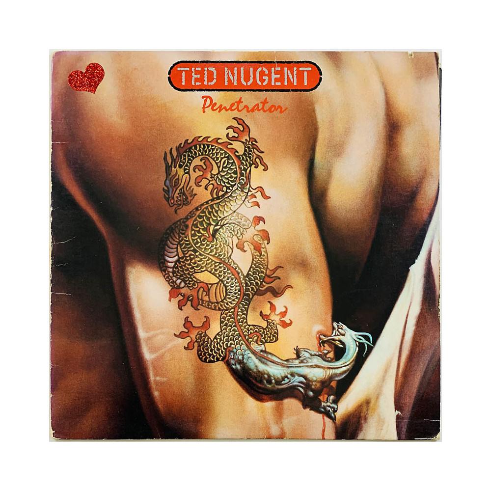 Nugent Ted LP Penetrator  kansi VG- levy VG- Käytetty LP
