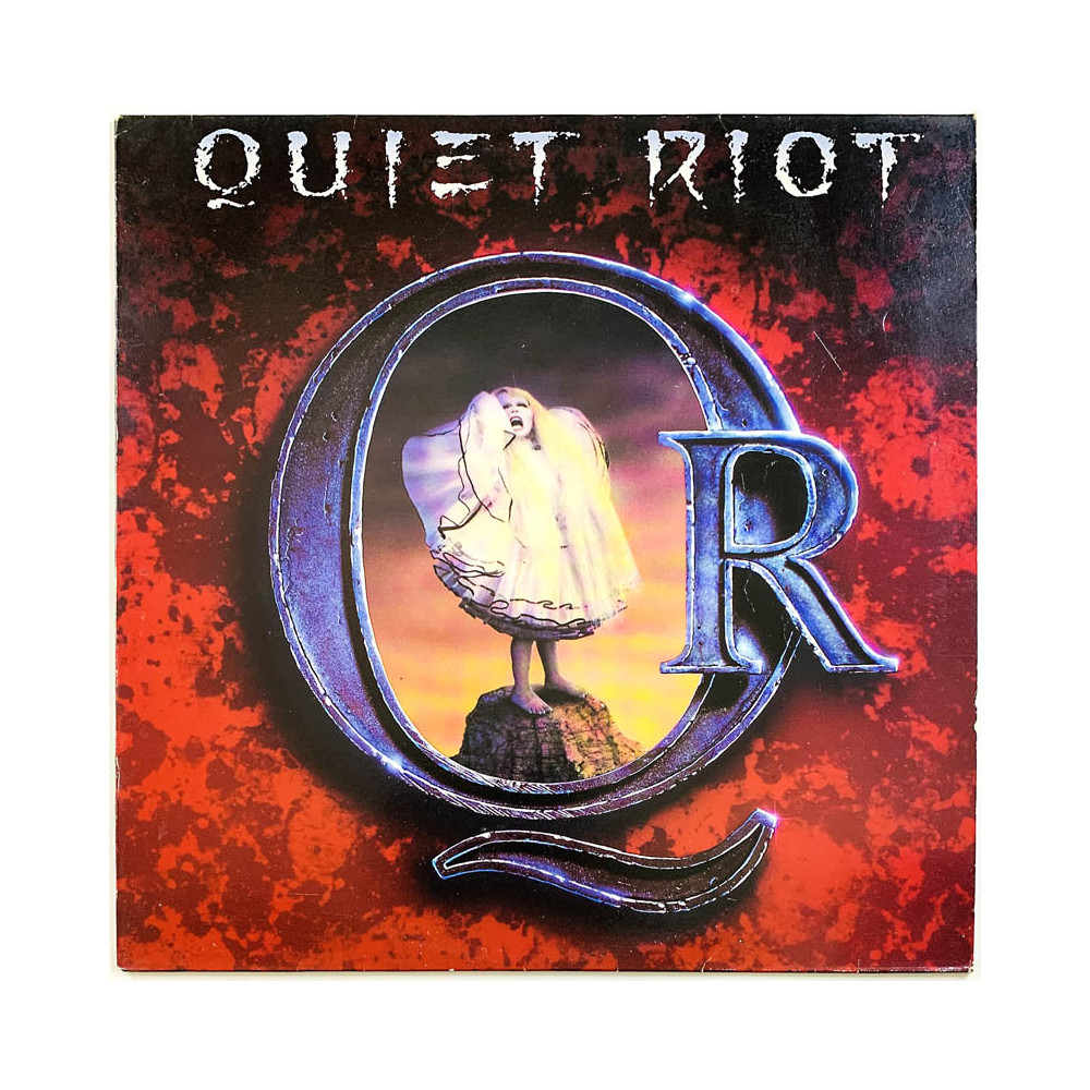 Quiet Riot LP Quiet Riot -88  kansi VG+ levy G+ Käytetty LP