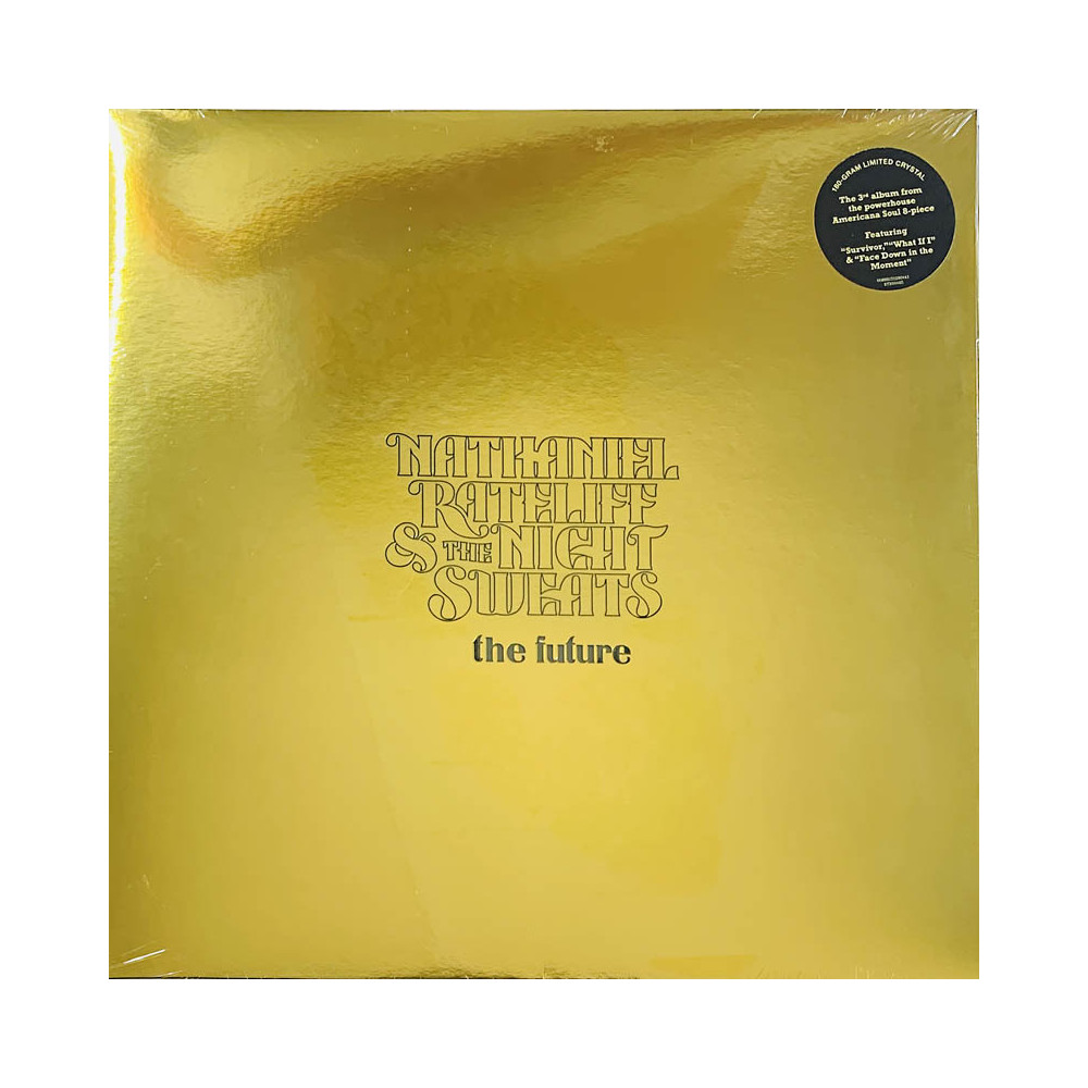 Nathaniel Rateliff and the Night Sweats LP The Future, limited crystal clear vinyl  LP