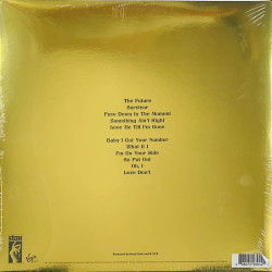 Nathaniel Rateliff and the Night Sweats LP The Future, limited crystal clear vinyl  LP