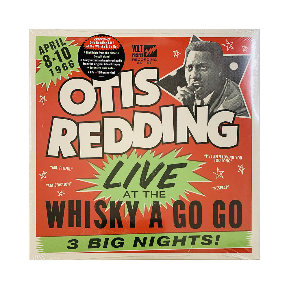 Redding Otis LP Live at the Whisky A Go Go 2LP  LP