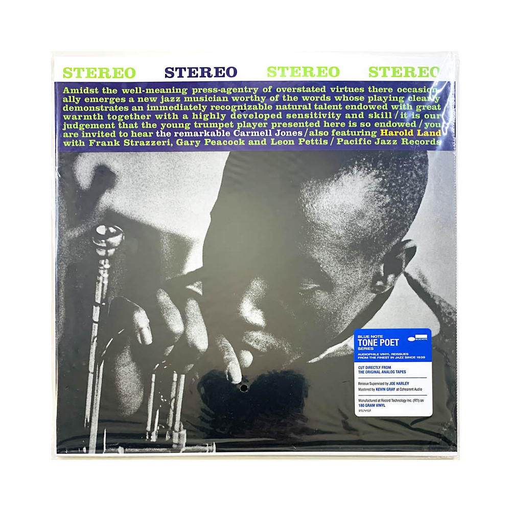 Jones Carmell featuring Harold Land 1961 STEREO-29 The Remarkable Carmell Jones LP