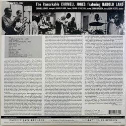 Jones Carmell featuring Harold Land 1961 STEREO-29 The Remarkable Carmell Jones LP