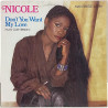 Nicole: Don’t You Want My Love maxi-single - Used LP