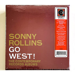 Rollins Sonny CD Go West!: Contemporary Records albums 3CD  CD