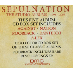 Sepultura CD Sepulnation the studio albums 1998 - 2009 5CD  CD