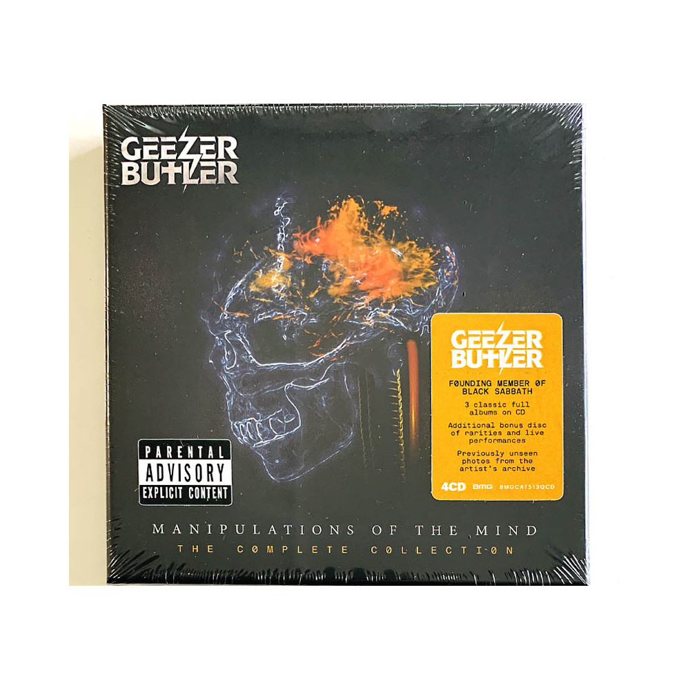 Geezer Butler CD Manipulations of the mind 4LP  CD