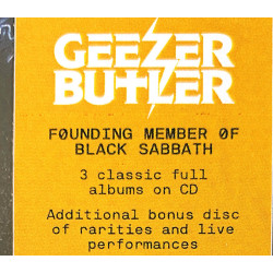 Geezer Butler CD Manipulations of the mind 4LP  CD