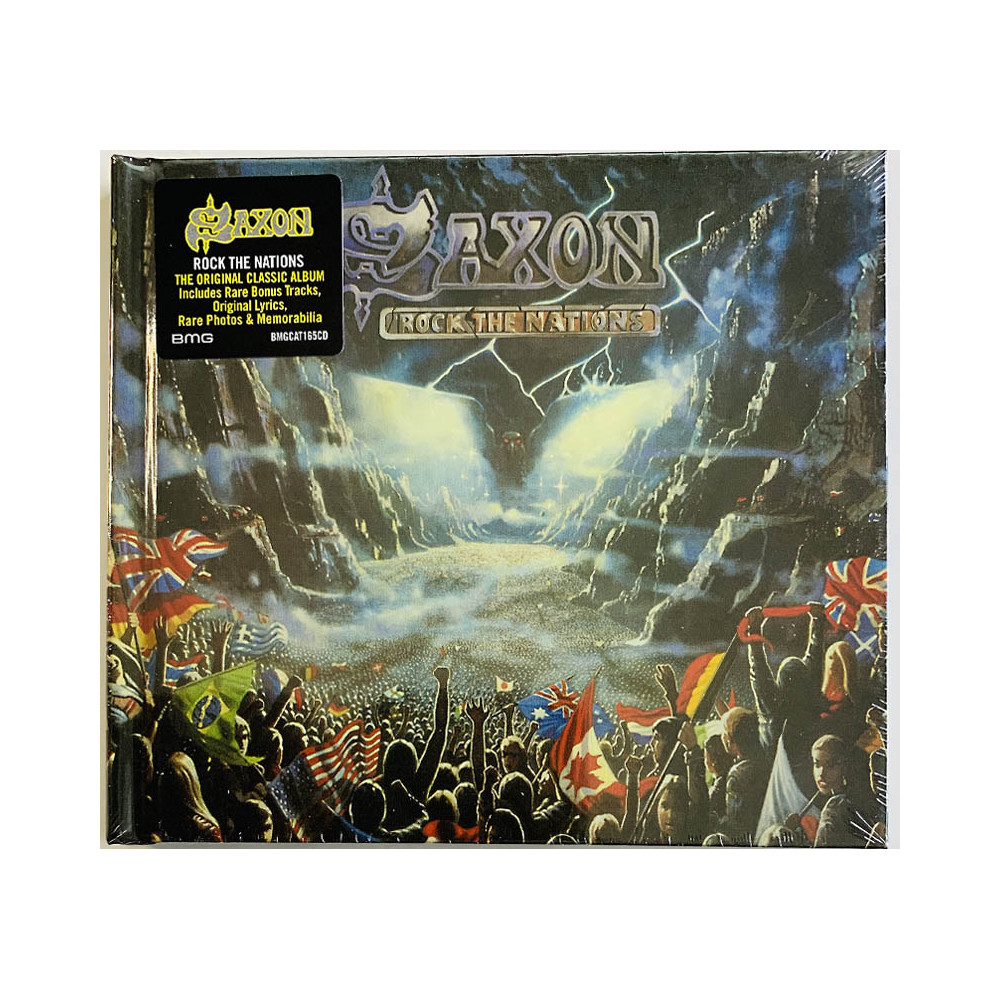 Saxon CD Rock the nations +8 bonus tracks  CD