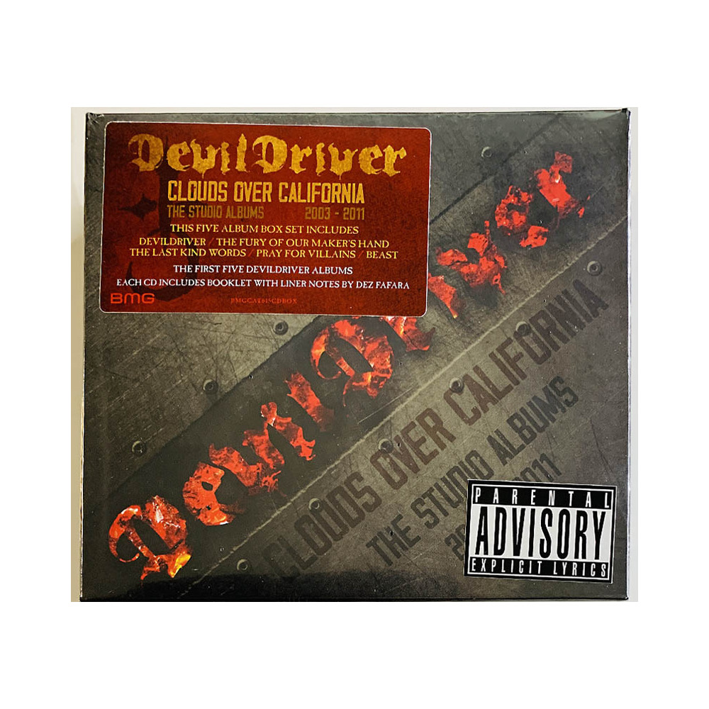 DevilDriver CD Clouds Over California 5CD  CD