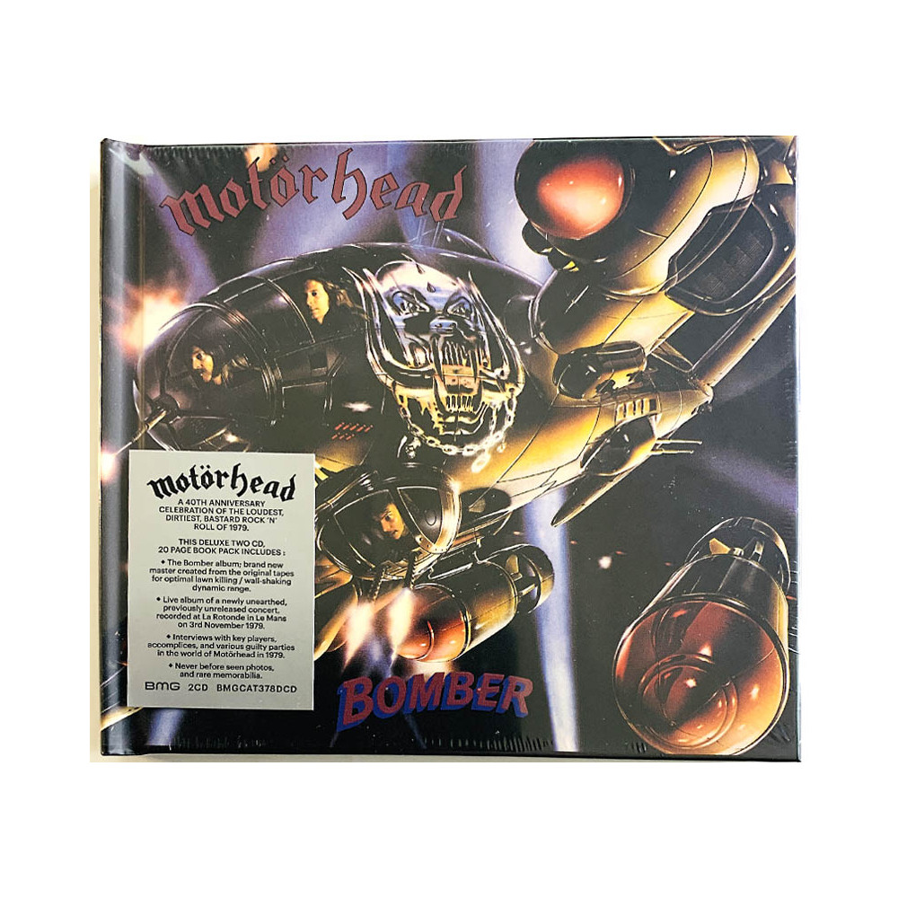 Motörhead CD Bomber, 40th anniversary digibook 2CD  CD