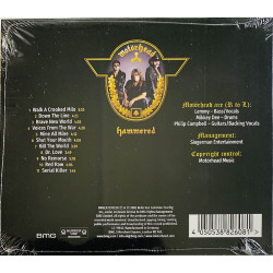 Motörhead 2002 BMGCAT370CDX Hammered CD
