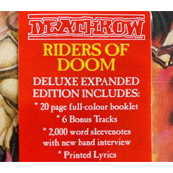 Deathrow CD Riders of doom + 6 bonus tracks  CD
