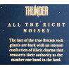 Thunder CD All the right noises, digipak  CD