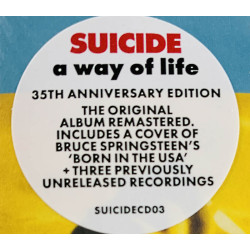Suicide CD A way of life  CD