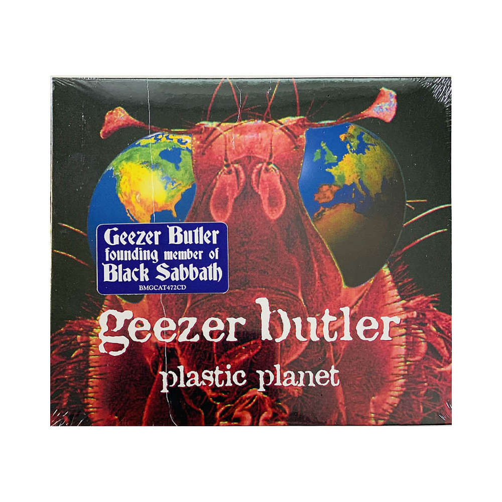 Geezer Butler 1995 BMGCAT472CD Plastic Planet CD