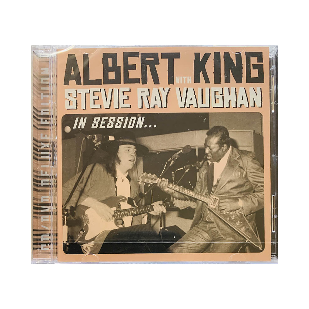 King Albert with Stevie Ray Vaughan CD In Session... DVD + CD  CD