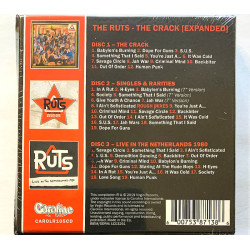 Ruts CD The Crack, expanded edition 3CD  CD