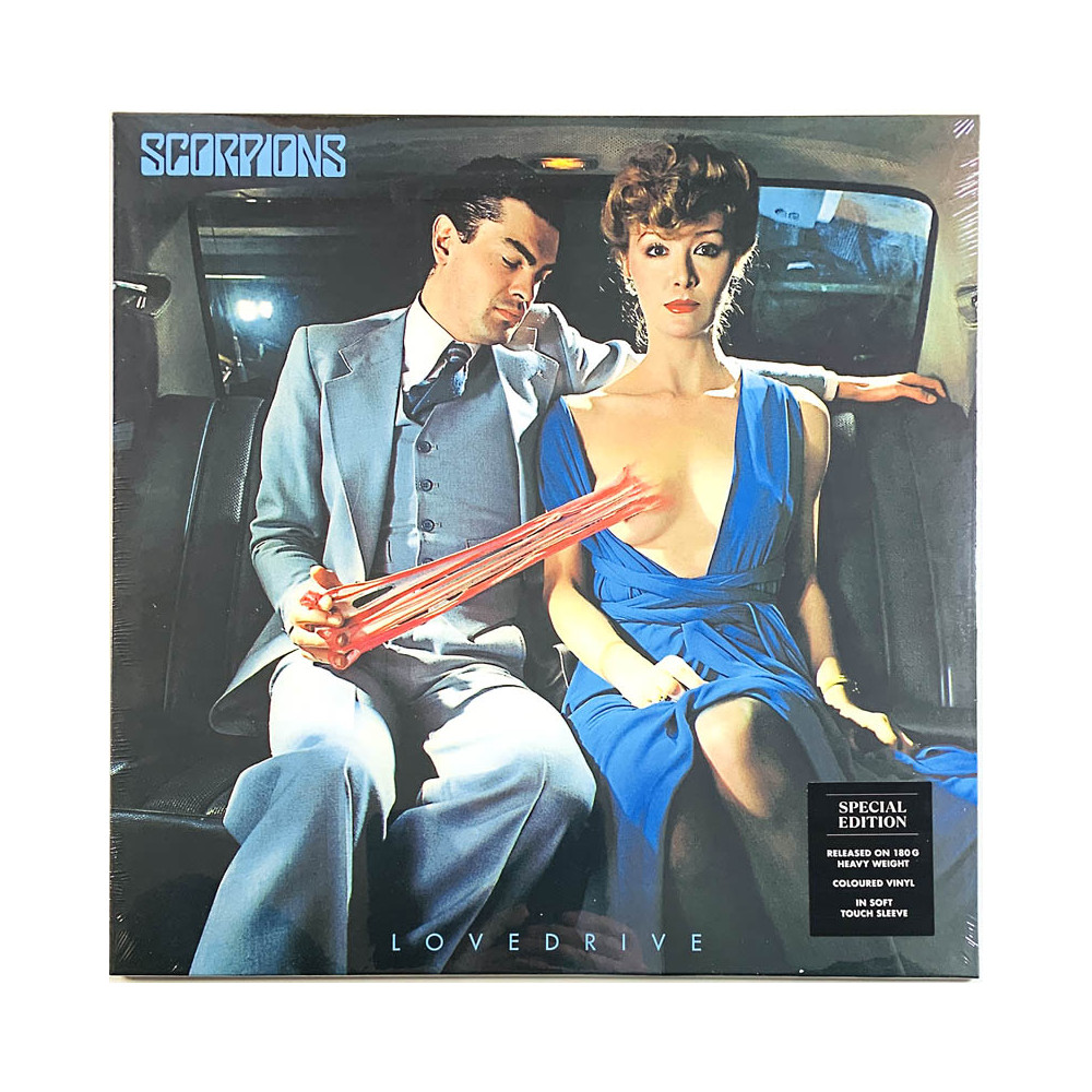 Scorpions LP Lovedrive, coloured vinyl  uusi LP